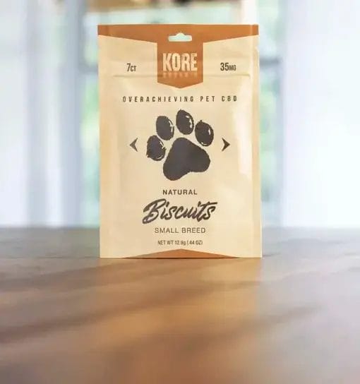 Canine or dog CBD biscuits