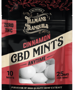 Tillmans cbd cinnamon mints, 25 mg