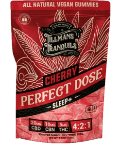 Cherry Sleep Gummy, with CBD, CBN and THC