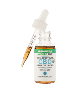 Absolute Nature 1000mg CBD organic oil tincture