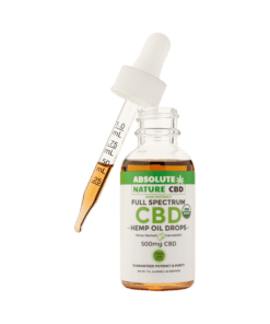 Absolute Nature 500mg CBD organic oil tincture