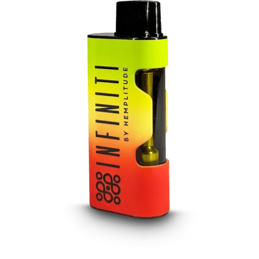 Hemplitude Sativa 5000mg disposable Delta-8, HHCP, THCa, THCb,THCh,THCp, Live Rosin - Watermelon Mojito
