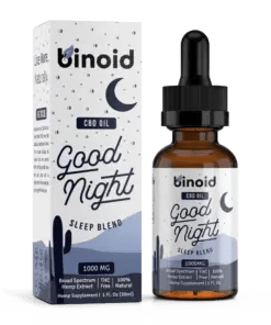 Binoid Good Night Sleep CBD and CBN Oil