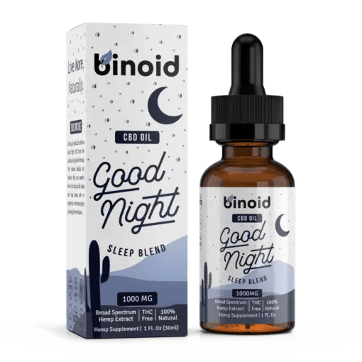 Binoid Good Night Sleep CBD and CBN Oil