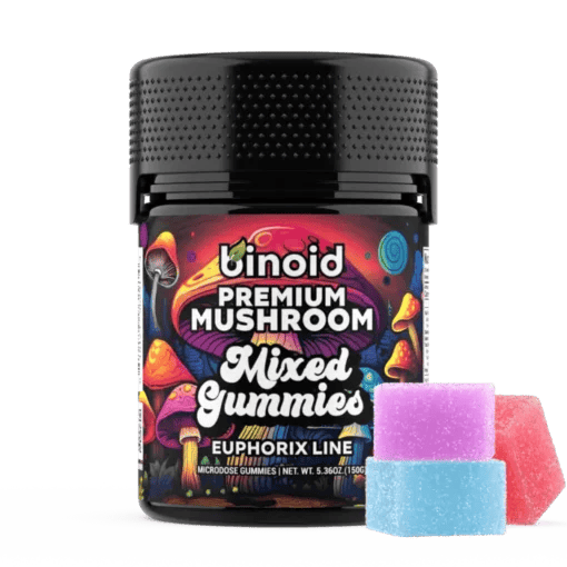 Buy binoid Mushroom Microdose Gummies mixed