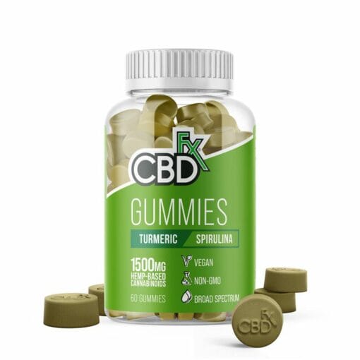 CBDFX gummies spirulina