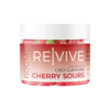 Jar of 30, CBD full spectrum gummies made by revive. Entourage effect with CBD, CBG and CBC.