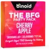 Binoid BFG Party Pack Cherry Apple Delta 9 THC Gummy - 3000mg D9 THC in red packaging