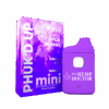3.5G THCA Disposable Vape by Phuk'd Up - Grape Ape Indica Strain - Purple Device and Packaging