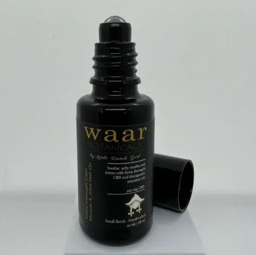 Waar botanicals Extra‑Strength CBD Muscle & Joint Roll‑On 1500 mg – front view