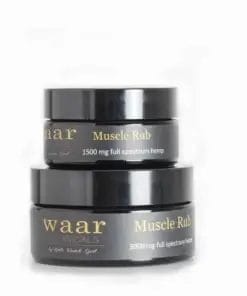 Cooling CBD Muscle & Joint Rub 2 oz jar – front view